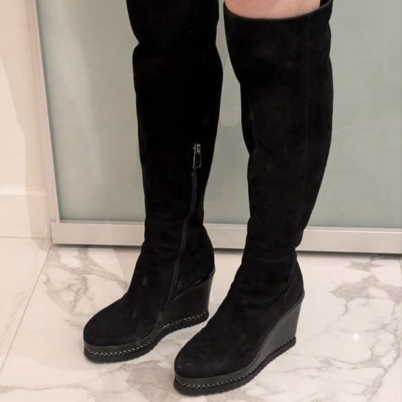 Loriblu Over The Knees Suede Boots - Picture 3 of 6